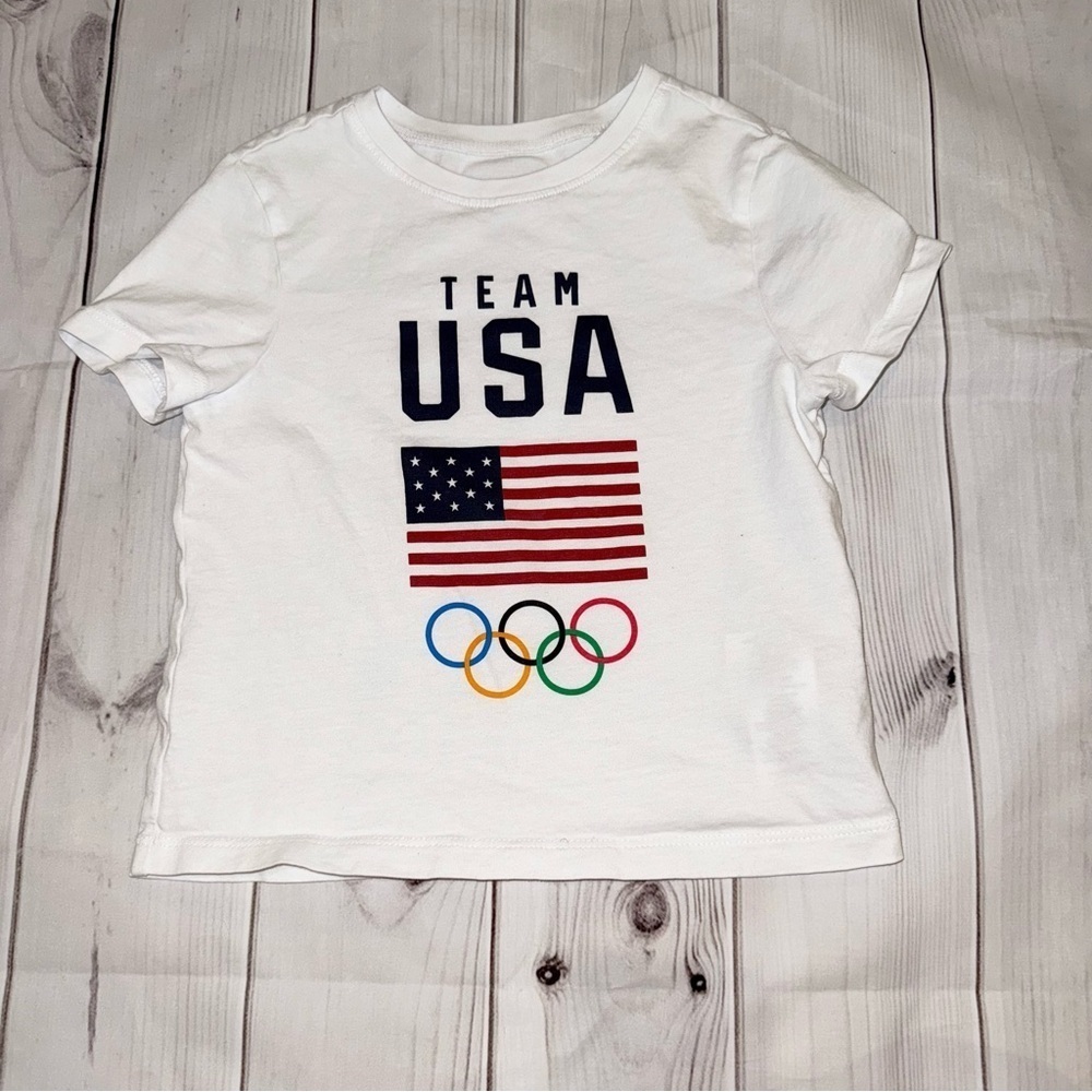 Team USA Olympics Shirt - Toddler Boy Size 3T